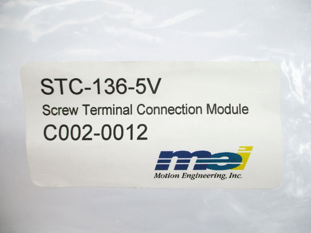 MOTION ENGINEERING STC-136-5V C002-0012 NSMP