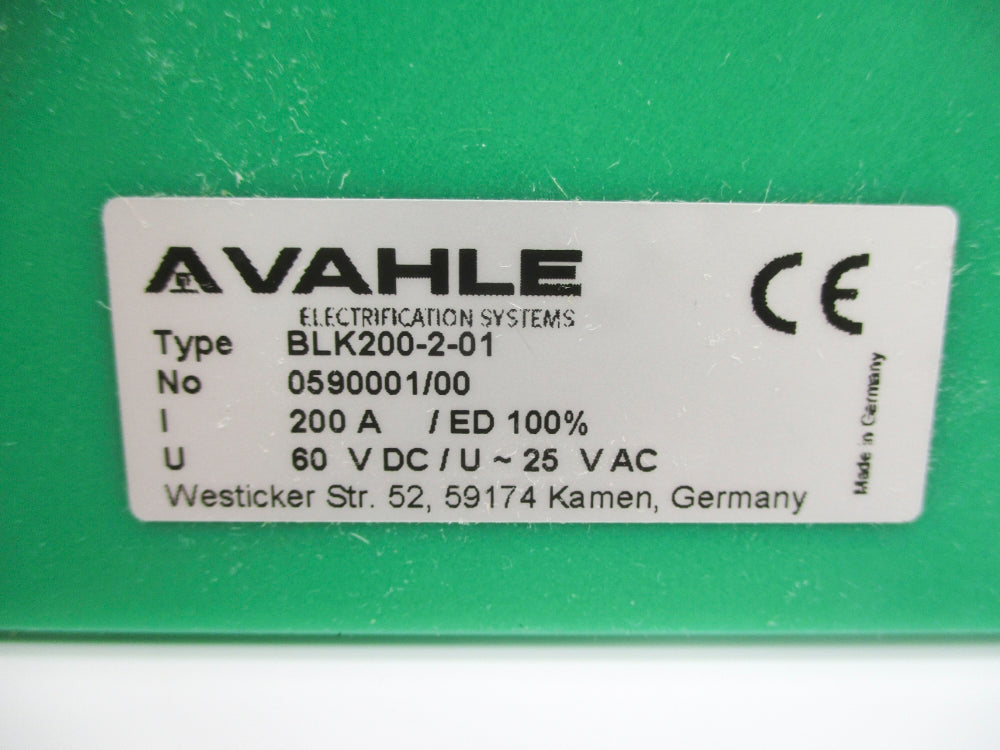 AVAHLE BLK200-2-01 0590001/00 NSNP