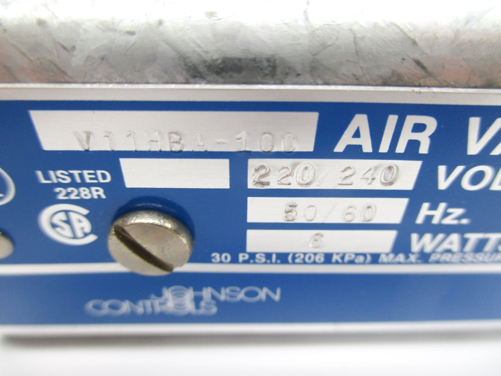 JOHNSON CONTROLS V11HBA-100 220/240V NSNP