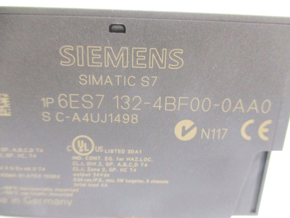SIEMENS 6ES7132-4BF00-0AA0 24VDC 0.5A NSNP