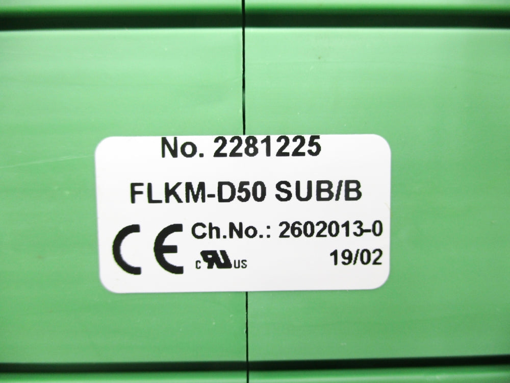 PHOENIX CONTACT FLKM-D50SUB/B 2281225 NSNP