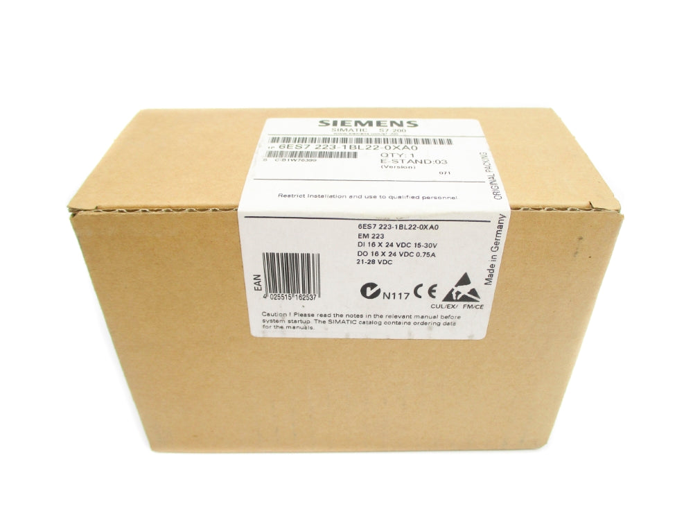 SIEMENS 6ES7223-1BL22-0XA0 NSFS