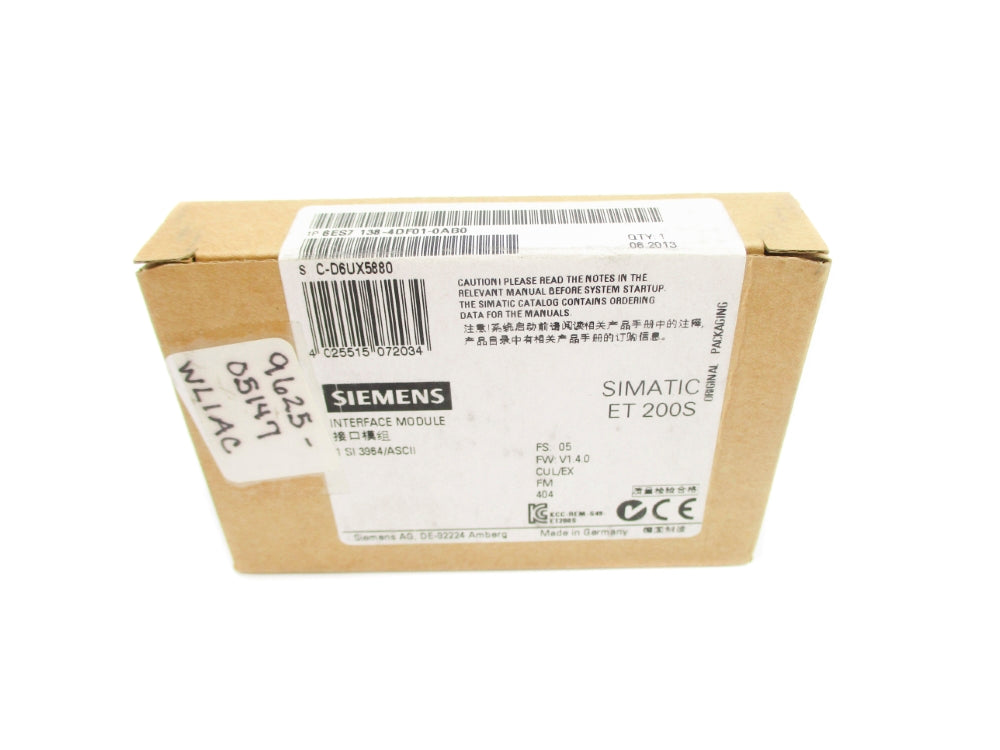 SIEMENS 6ES7138-4DF01-0AB0 NSFS