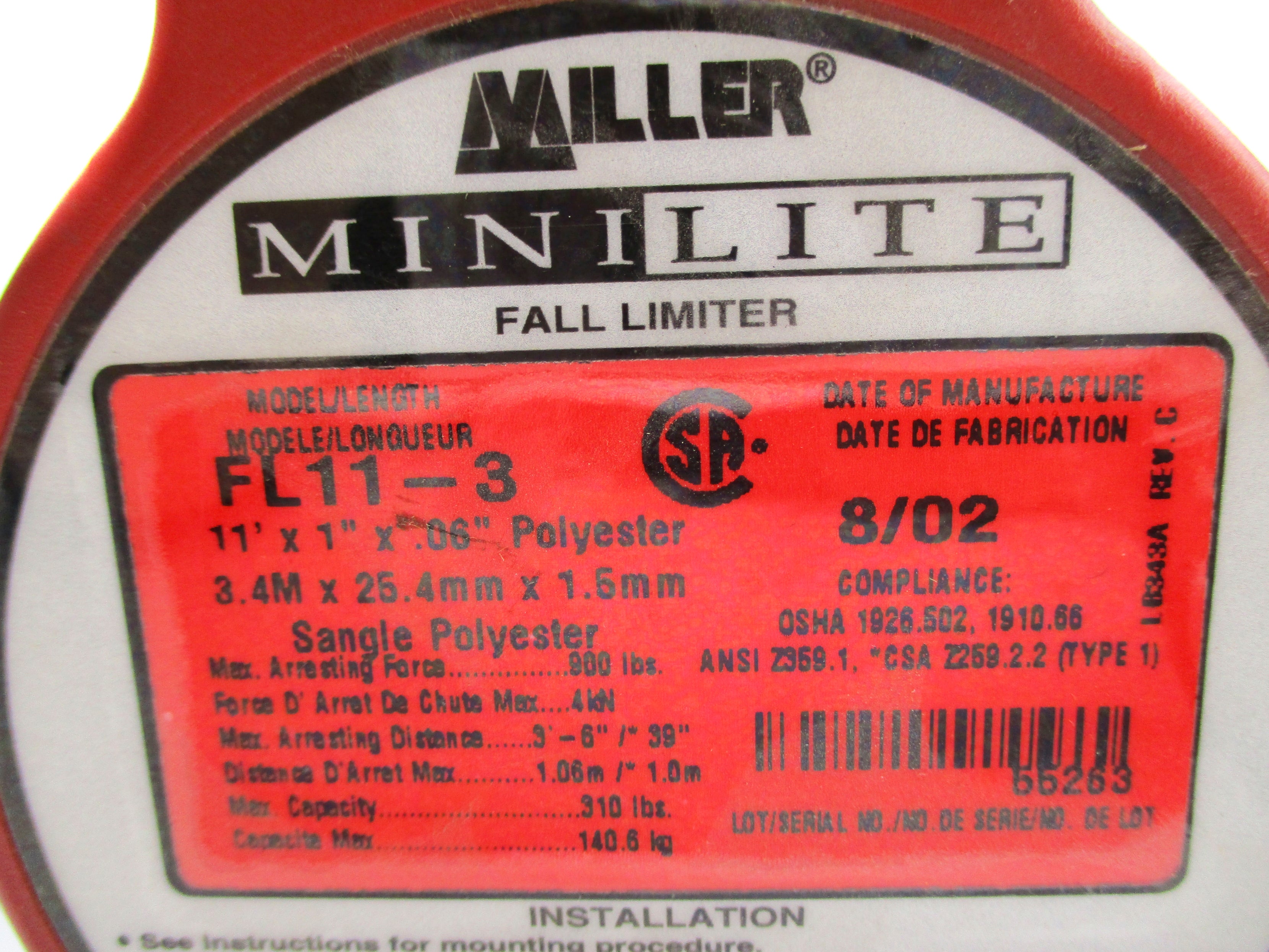 MILLER MINILITE FL11-3 NSNP