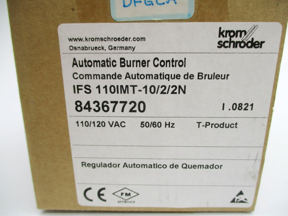 KROM SCHRODER IFS110IMT-10/2/2N 84367720 NSMP