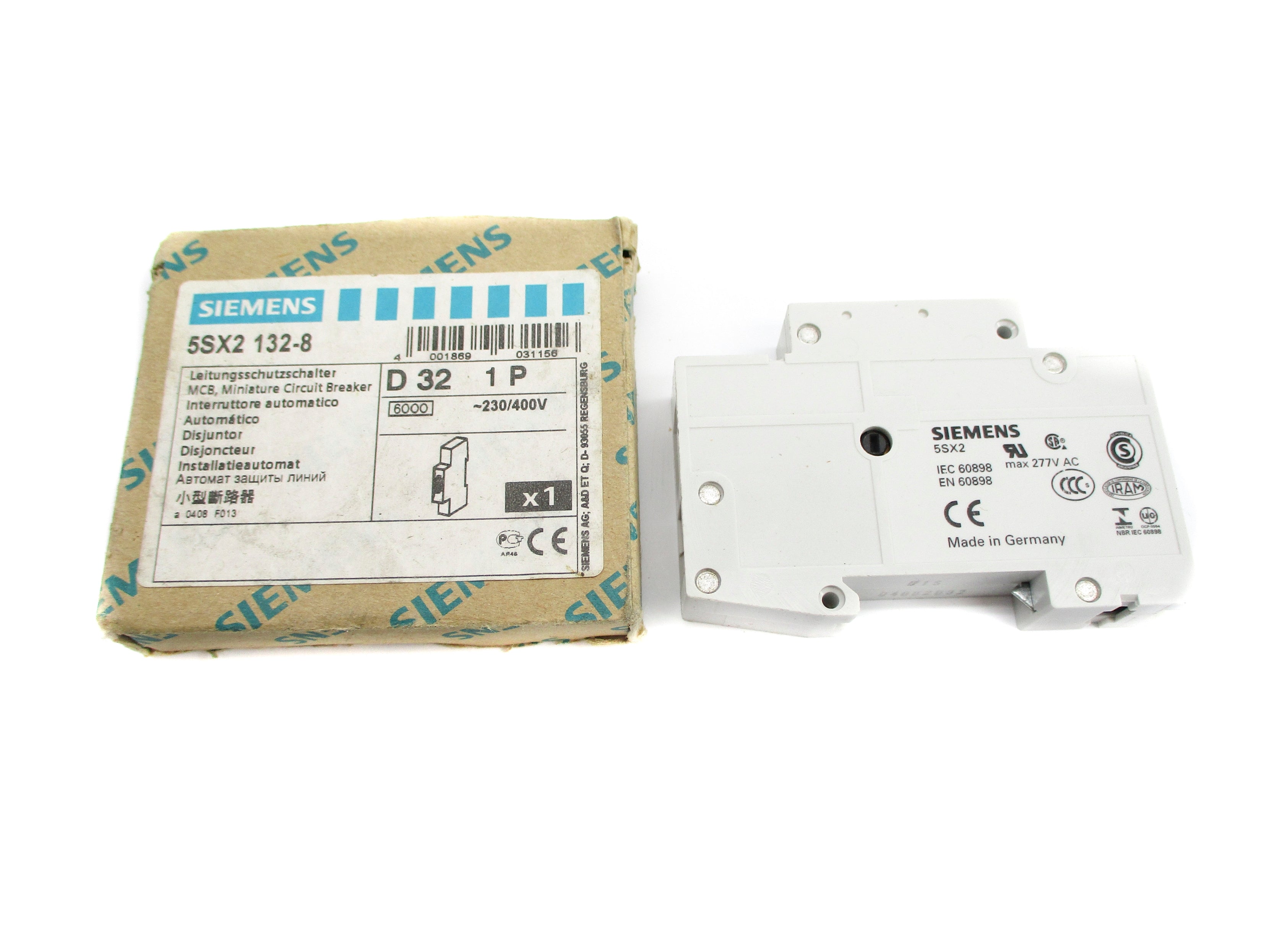 SIEMENS 5SX2132-8 230/400V 32A NSMP