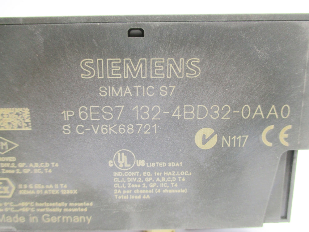 SIEMENS 6ES7132-4BD32-0AA0 24VDC NSNP