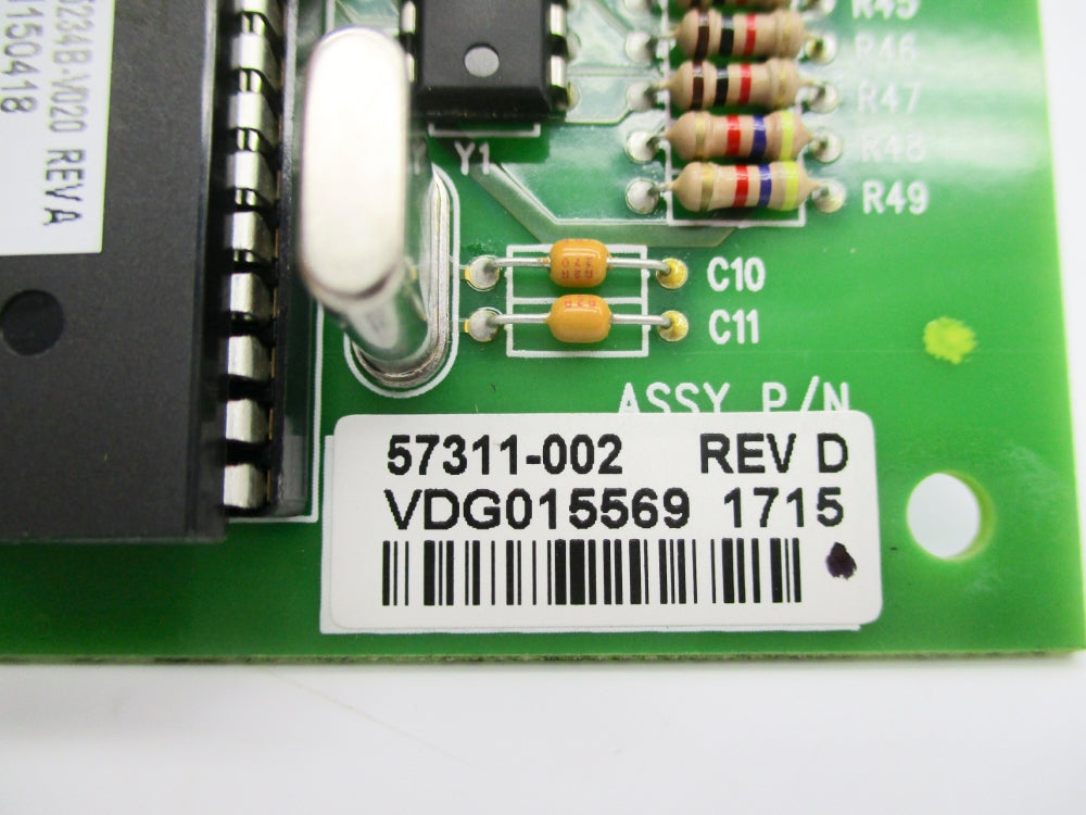 ZEBRA TECHNOLOGIES 57311-002 REV. D NSNP