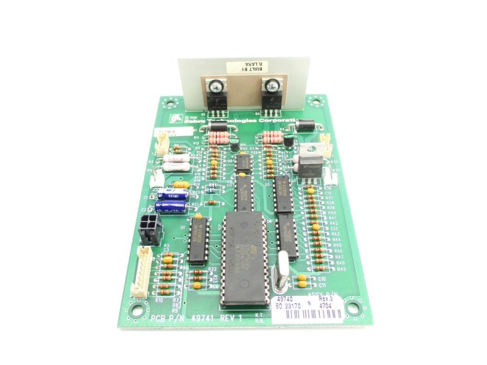 ZEBRA TECHNOLOGIES 49740 REV. 3 NSNP