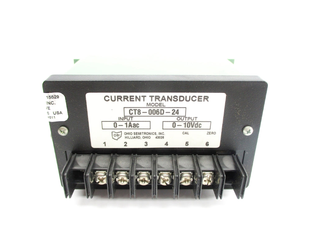 OHIO SEMITRONICS CT8-006D-24 UNMP