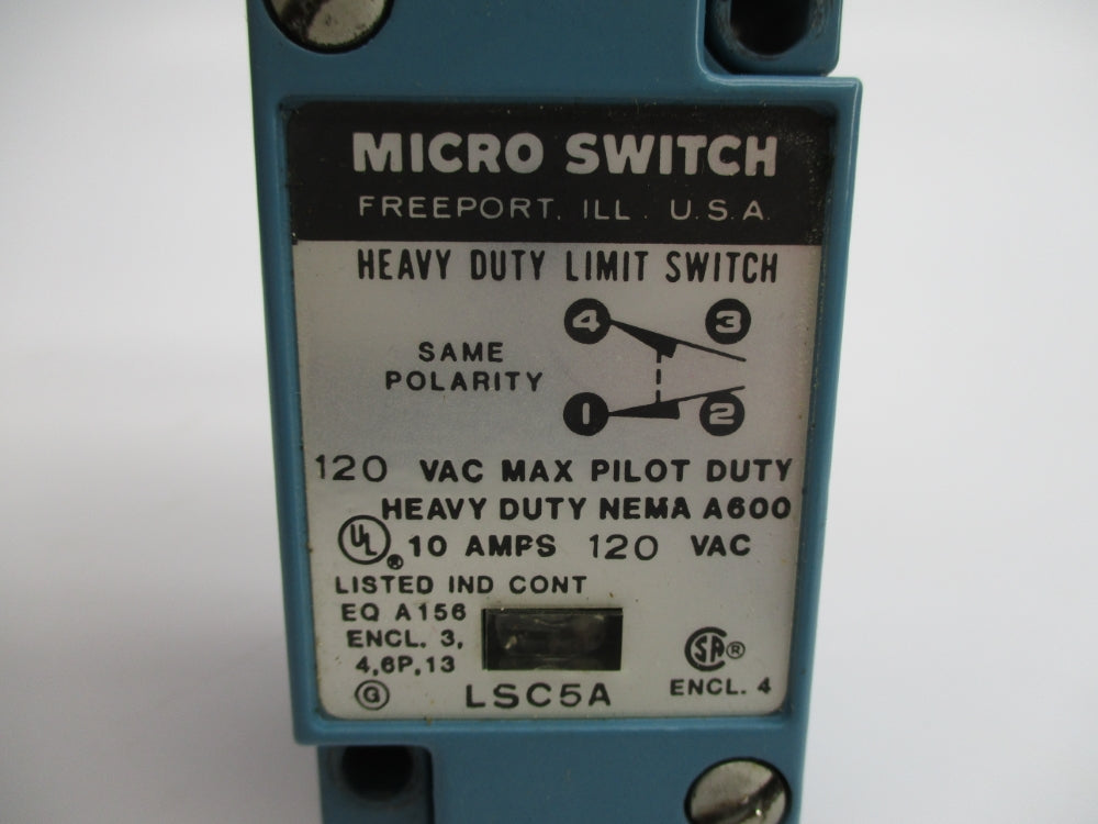 MICRO SWITCH LSC5A UNMP