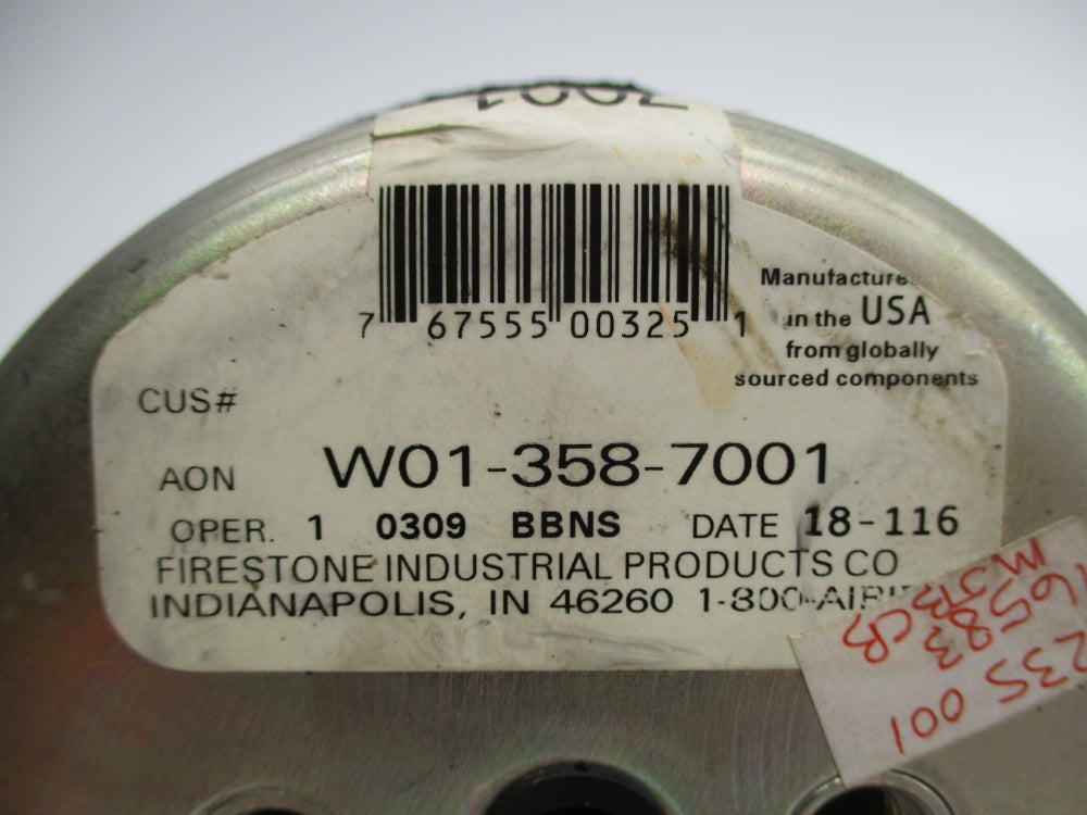 FIRESTONE W01-358-7001 UNMP