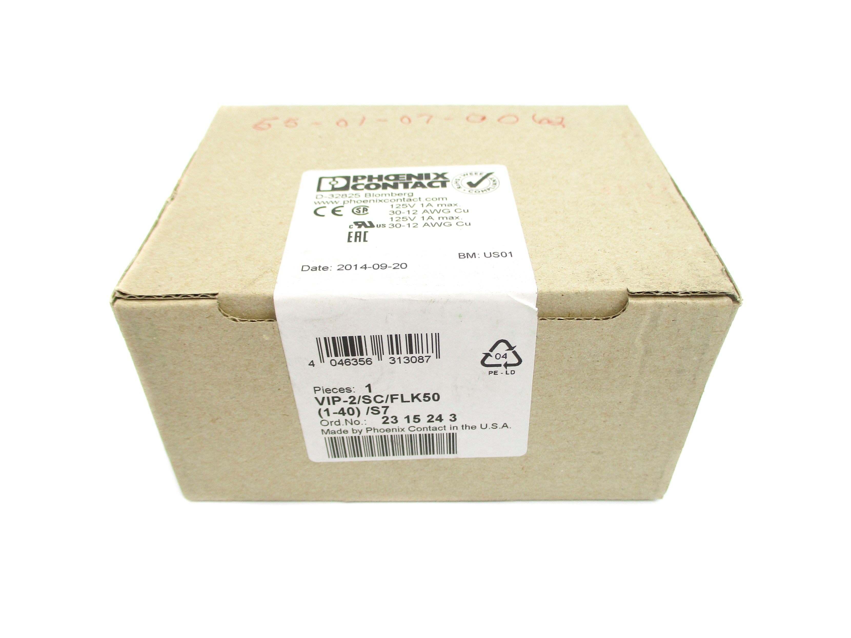 PHOENIX CONTACT VIP-2/SC/FLK50(1-40)/S7 NSFS