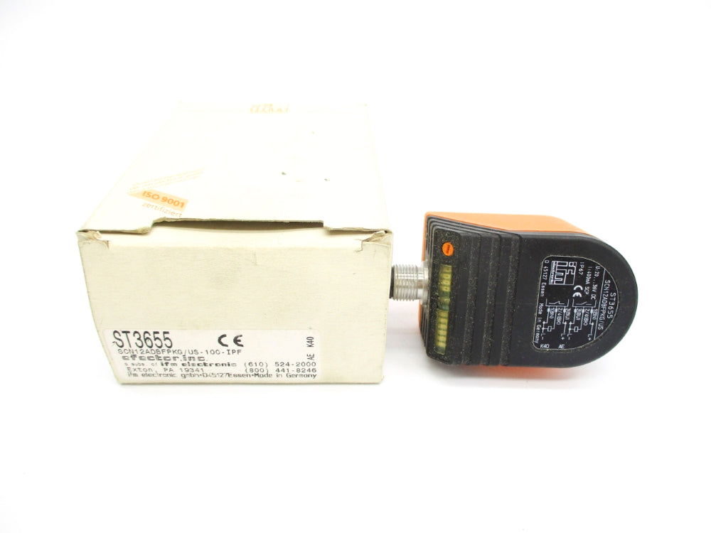 IFM EFECTOR ST3655 SCN12ADBFPKG/US-100-IPF 20-36VDC NSMP