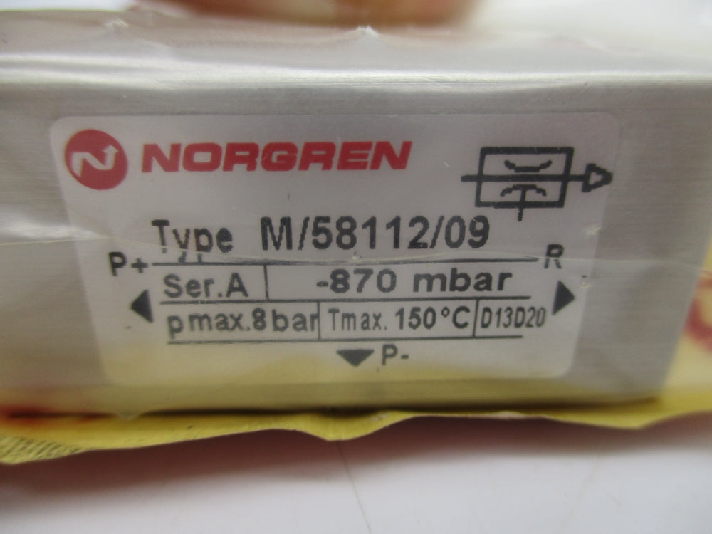 NORGREN M/58112/09 SER. A NSMP