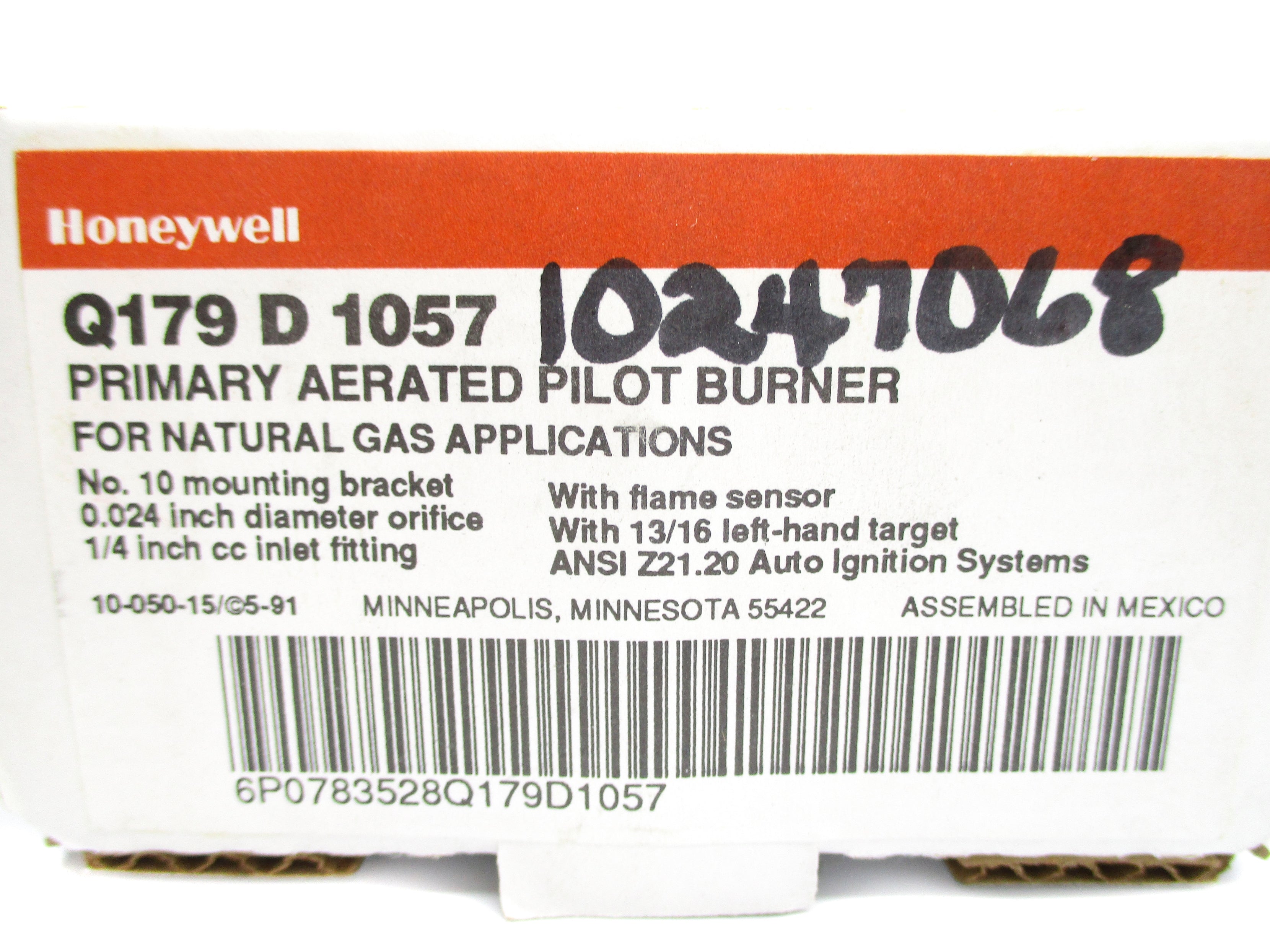 HONEYWELL Q179D1057 NSMP