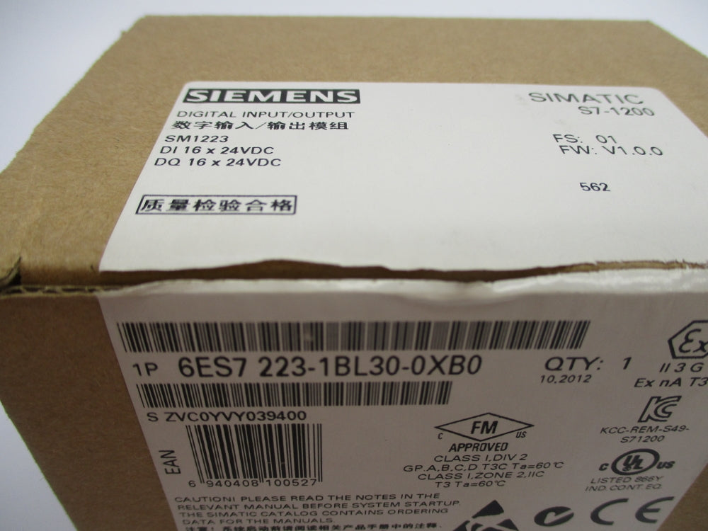 SIEMENS 6ES7223-1BL30-0XB0 NSMP