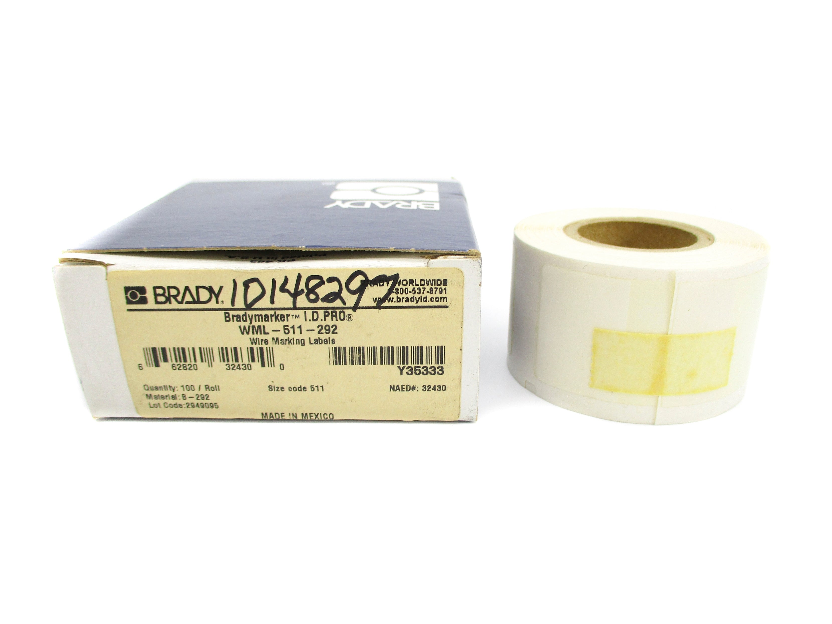 BRADY WML-511-292 NSMP