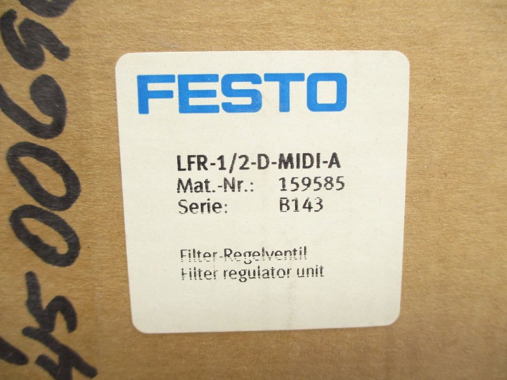 FESTO LFR-1/2-D-MIDI-A 159585 180PSI NSMP