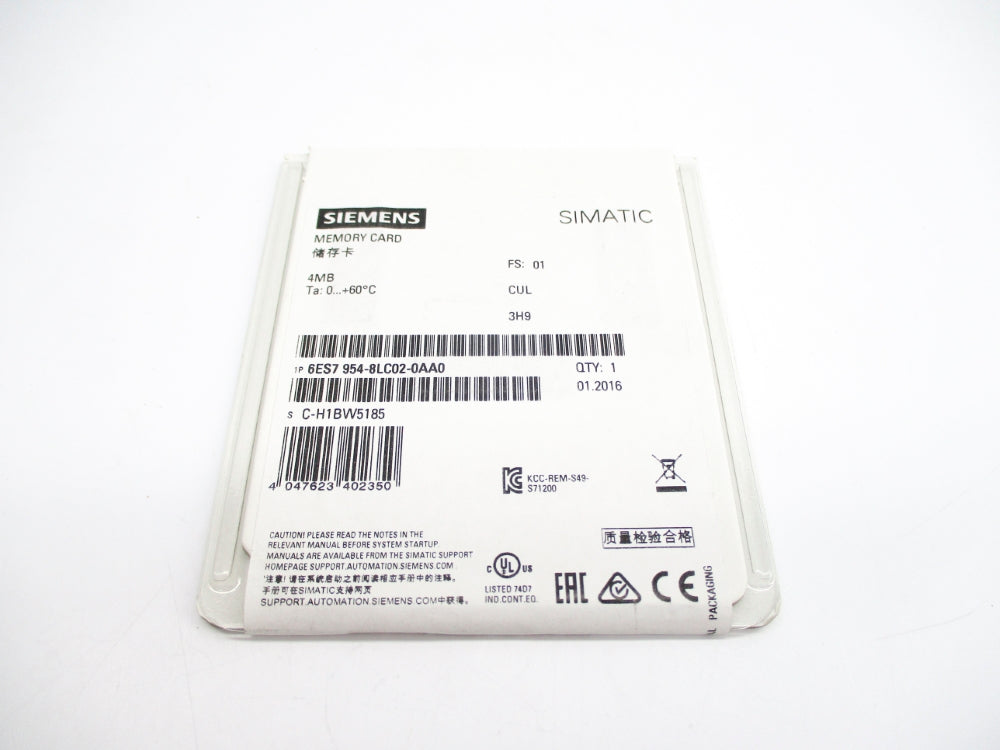 SIEMENS 6ES7954-8LC02-0AA0 NSMP