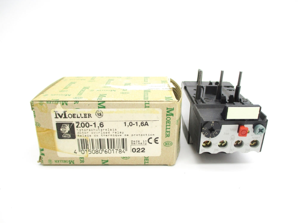 KLOCKNER MOELLER Z00-1,6 1.0-1.6A NSMP