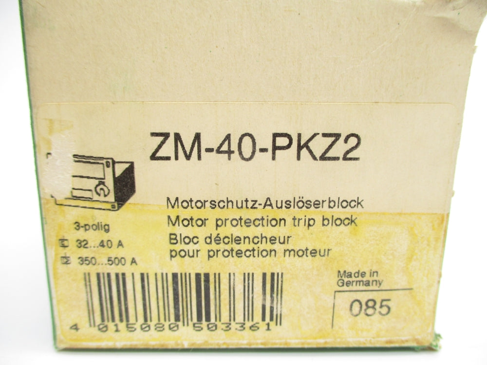 KLOCKNER MOELLER ZM-40-PKZ2 32-40A NSMP
