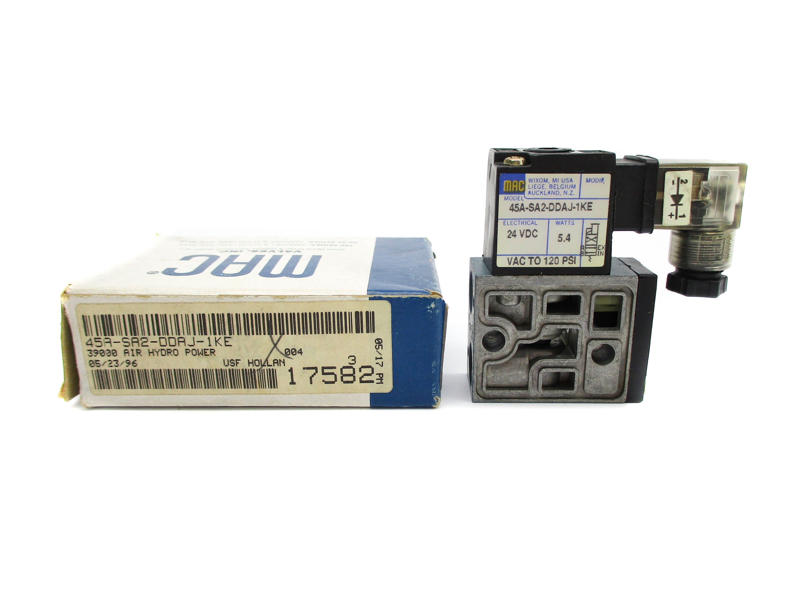 MAC 45A-SA2-DDAJ-1KE 24VDC 120PSI NSMP