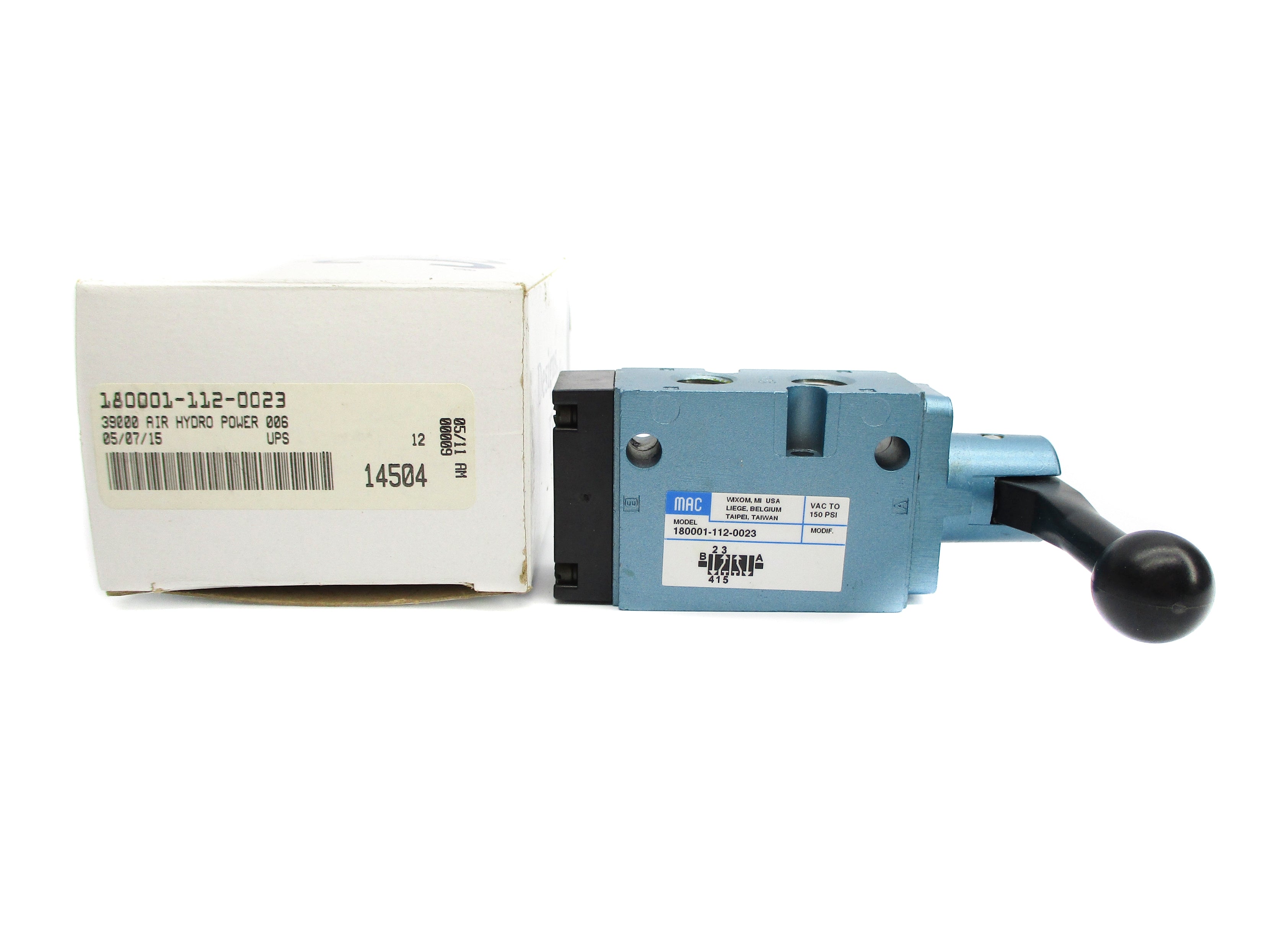 MAC 180001-112-0023 150PSI NSMP