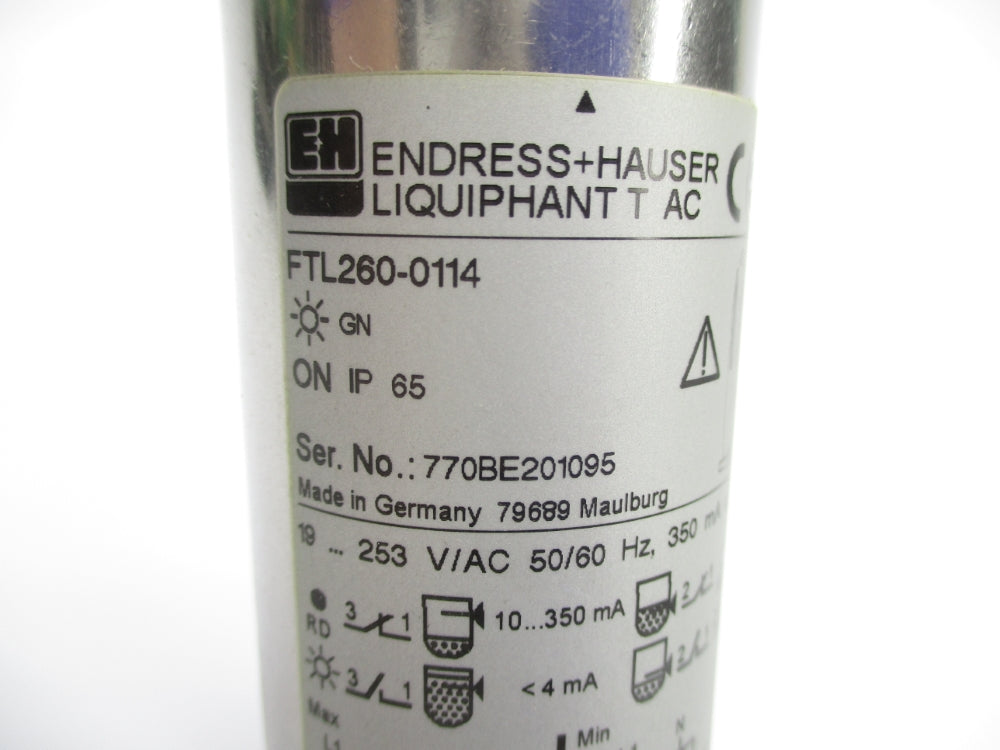 ENDRESS+HAUSER FTL260-0114 NSNP