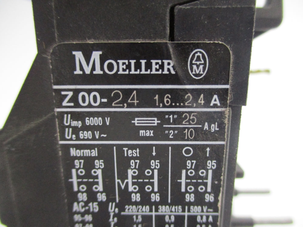 KLOCKNER MOELLER Z00-2,4 1.6-2.4A NSNP