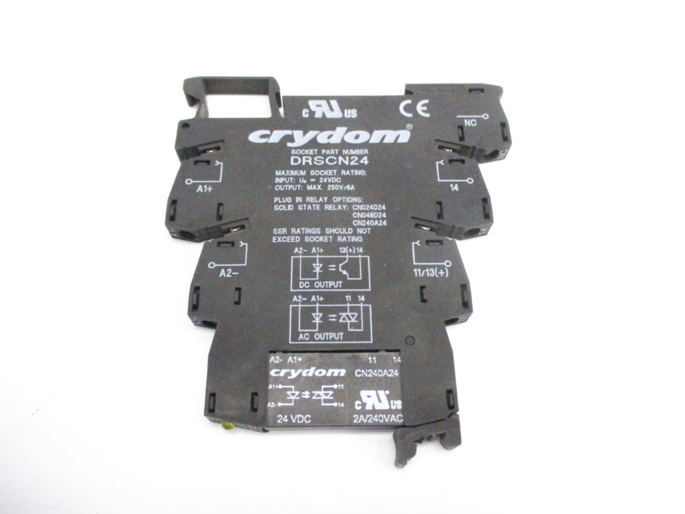 CRYDOM DRA-CN240A24 24VDC 6A NSNP