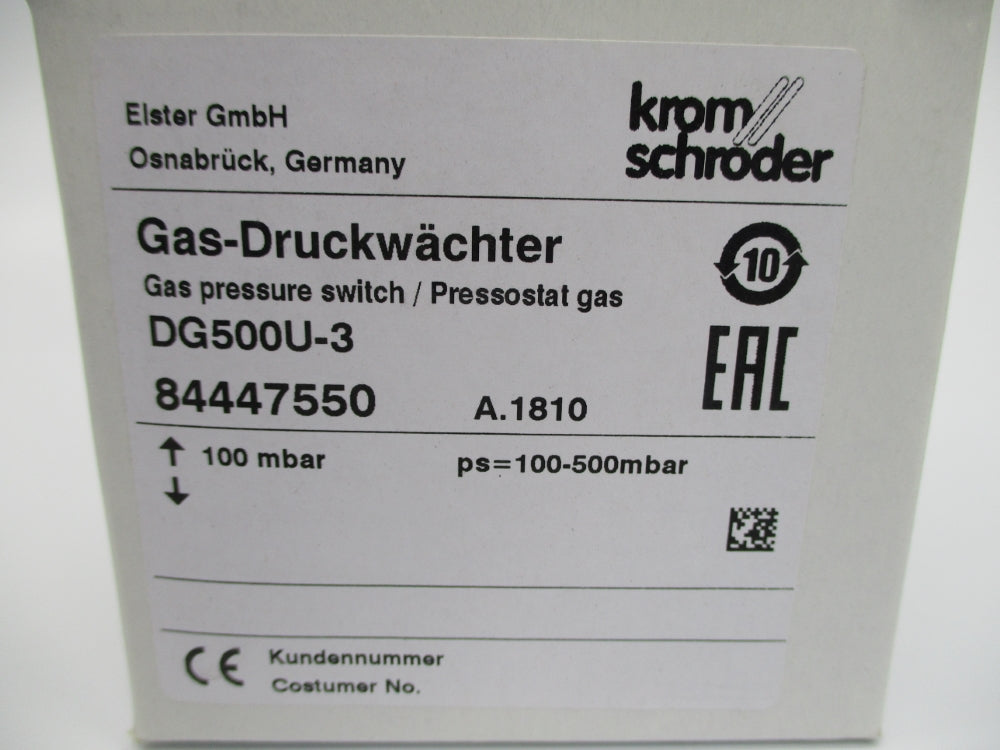 KROM SCHRODER DG500U-3 84447550 NSMP