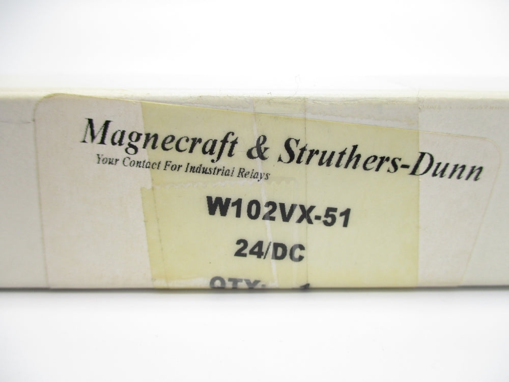 MAGNECRAFT & STRUTHERS-DUNN W102VX-51 24VDC NSMP