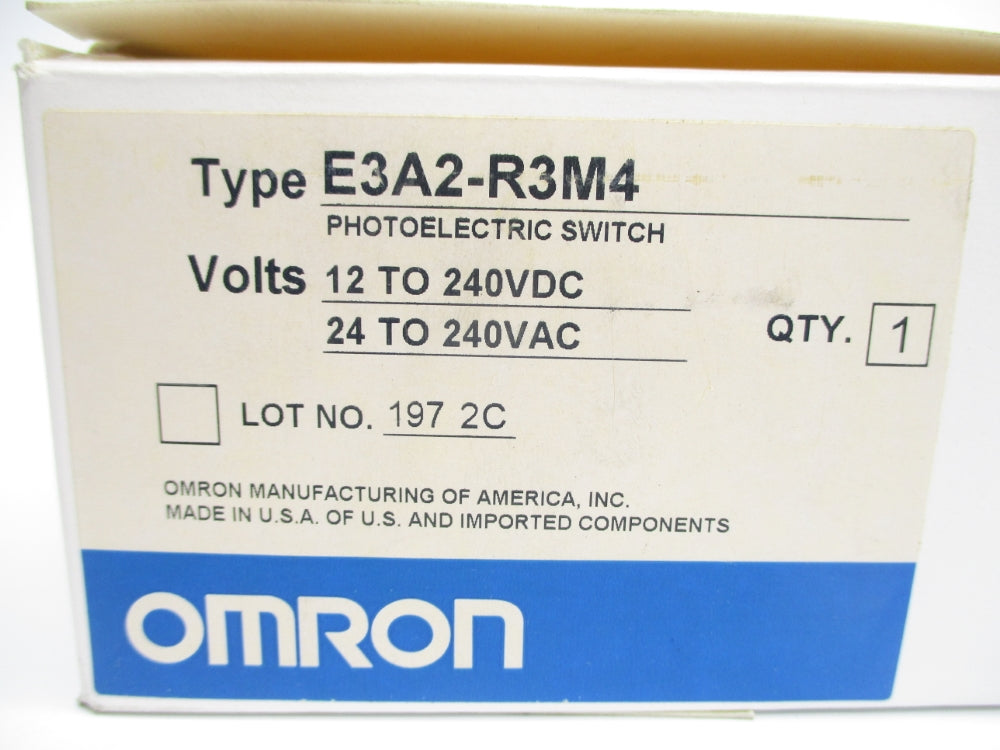 OMRON E3A2-R3M4 NSMP