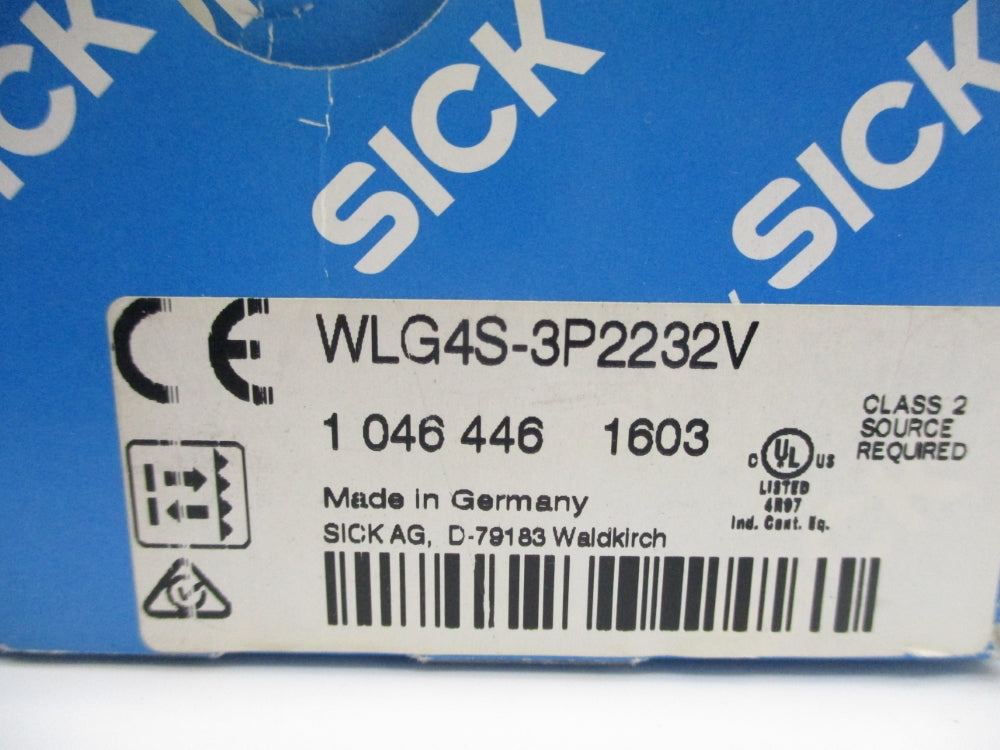 SICK WLG4S-3P2232V 1046446 NSMP