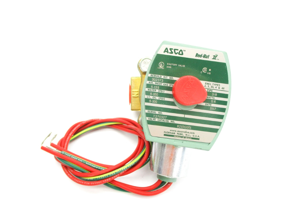 ASCO 8210G001 5-125PSI 24/DC NSNP