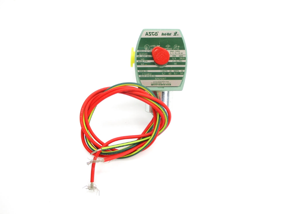 ASCO 8262G007 220/240V 165PSI 1/4" NSNP