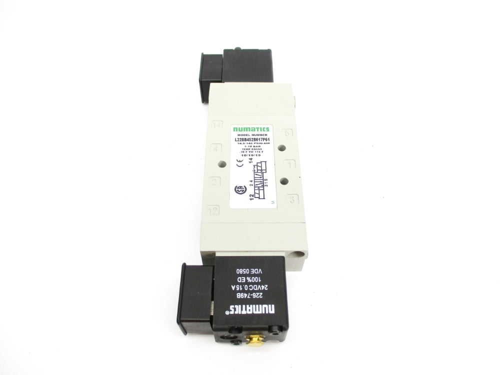 NUMATICS L22BB452B017P61 14.5-145PSIG 24VDC NSNP