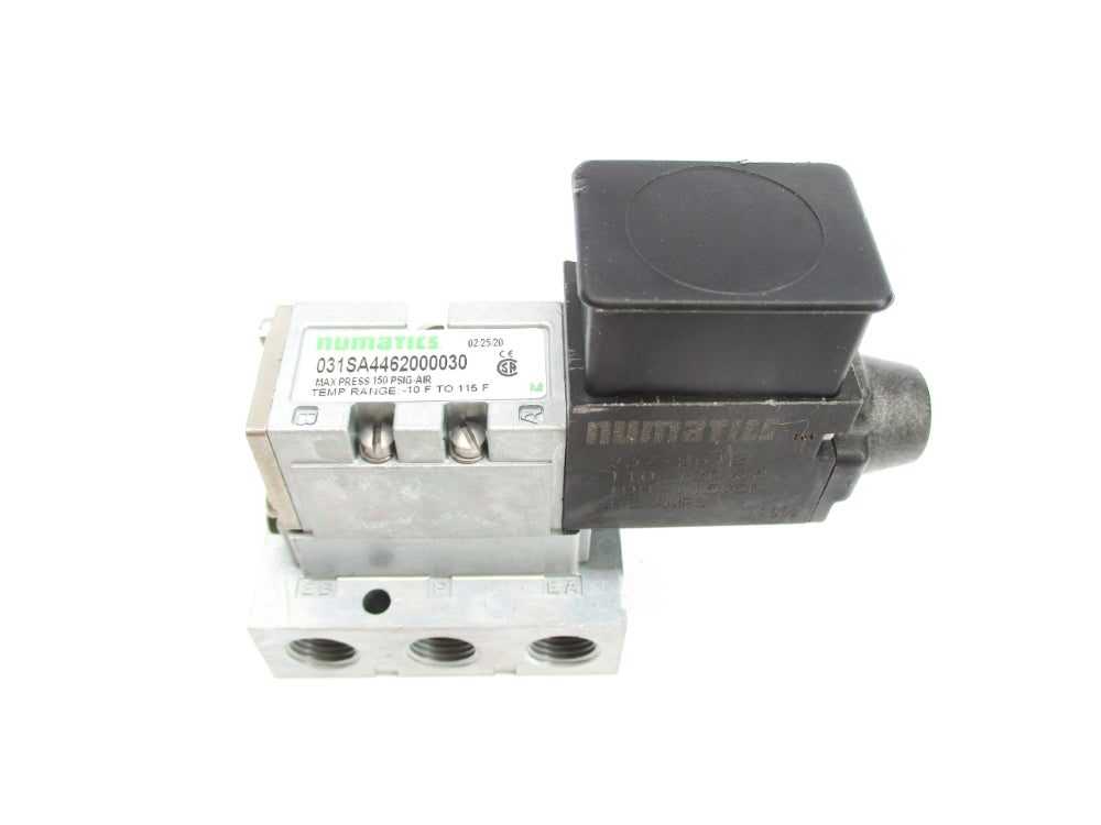 NUMATICS 031SA4462000030 150PSIG 110-120/60 100-115/50 NSNP