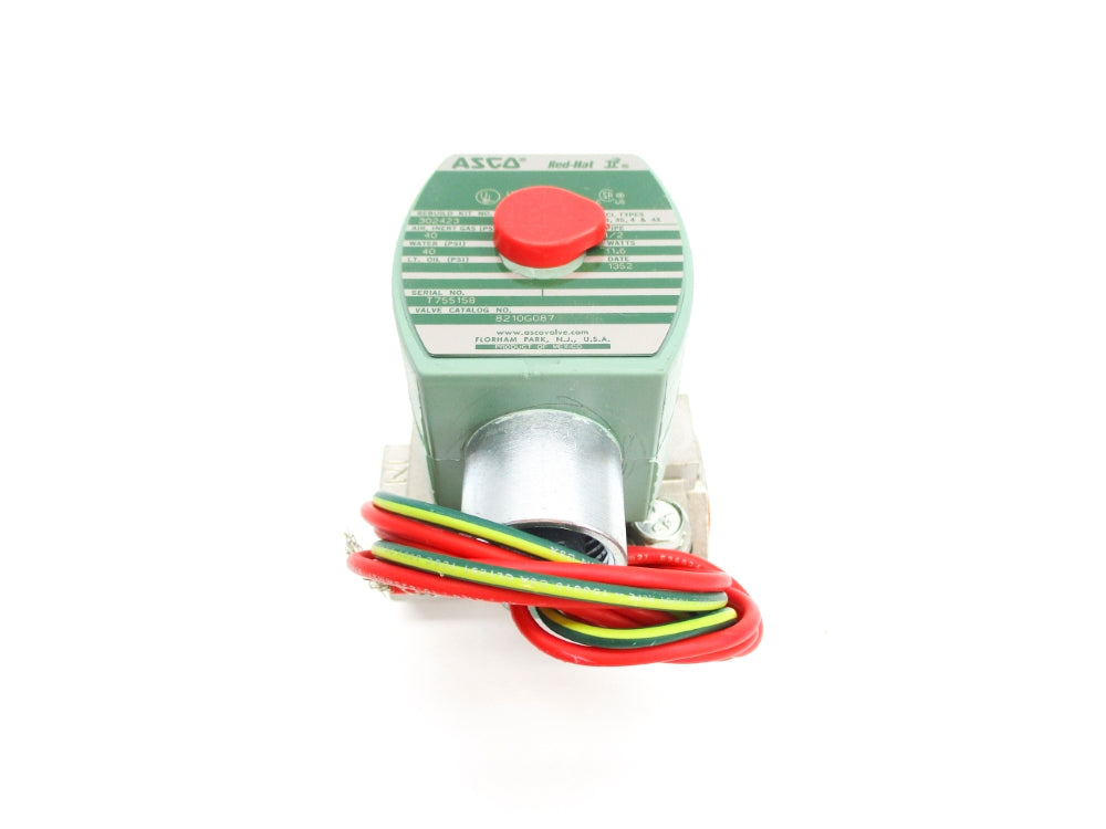 ASCO 8210G087 24VDC 40PSI 1/2" NSNP