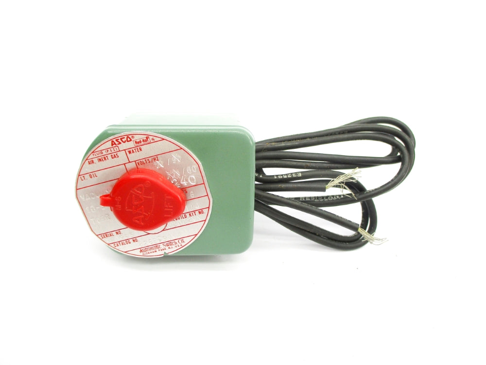 ASCO 8262C90VM 240V 1/4" NSNP