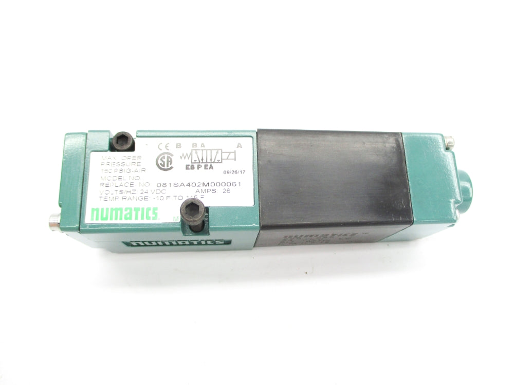 NUMATICS 081SA402M000061 150PSIG 24VDC NSNP