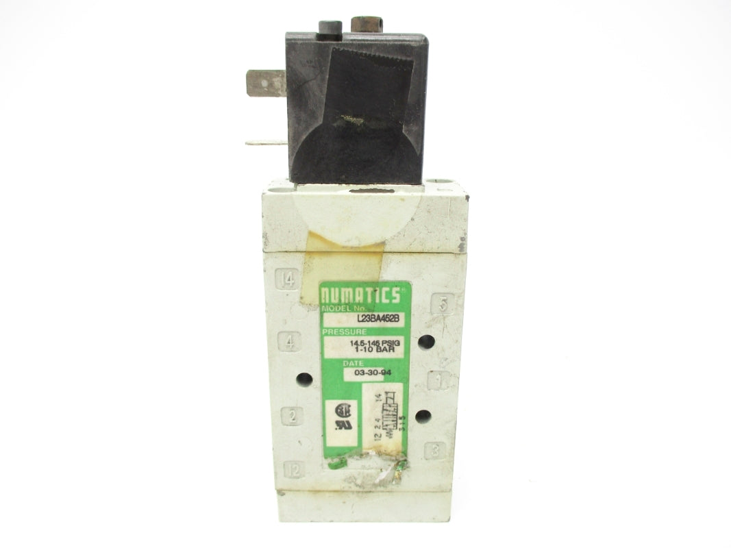 NUMATICS L23BA452B 14.5-145PSIG 24VDC UNMP