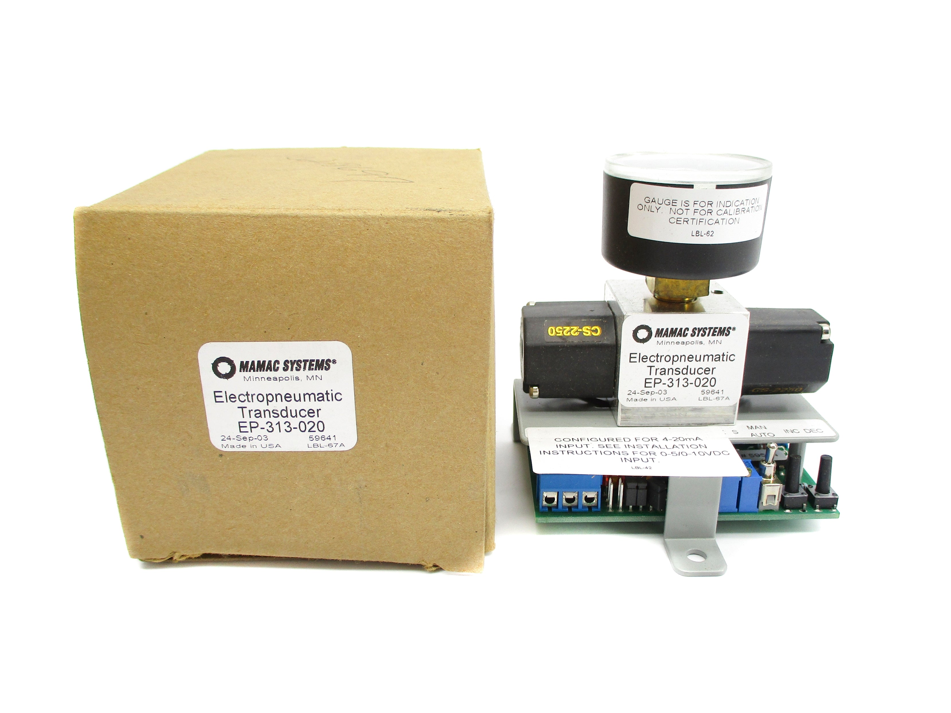 MAMAC SYSTEMS EP-313-020 NSMP