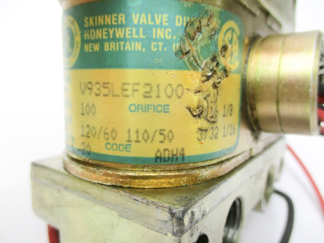 SKINNER VALVE V935LEF2100 100PSI 110/120V UNMP