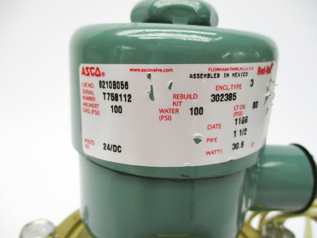 ASCO 8210B056 80-100PSI 24/DC UNMP