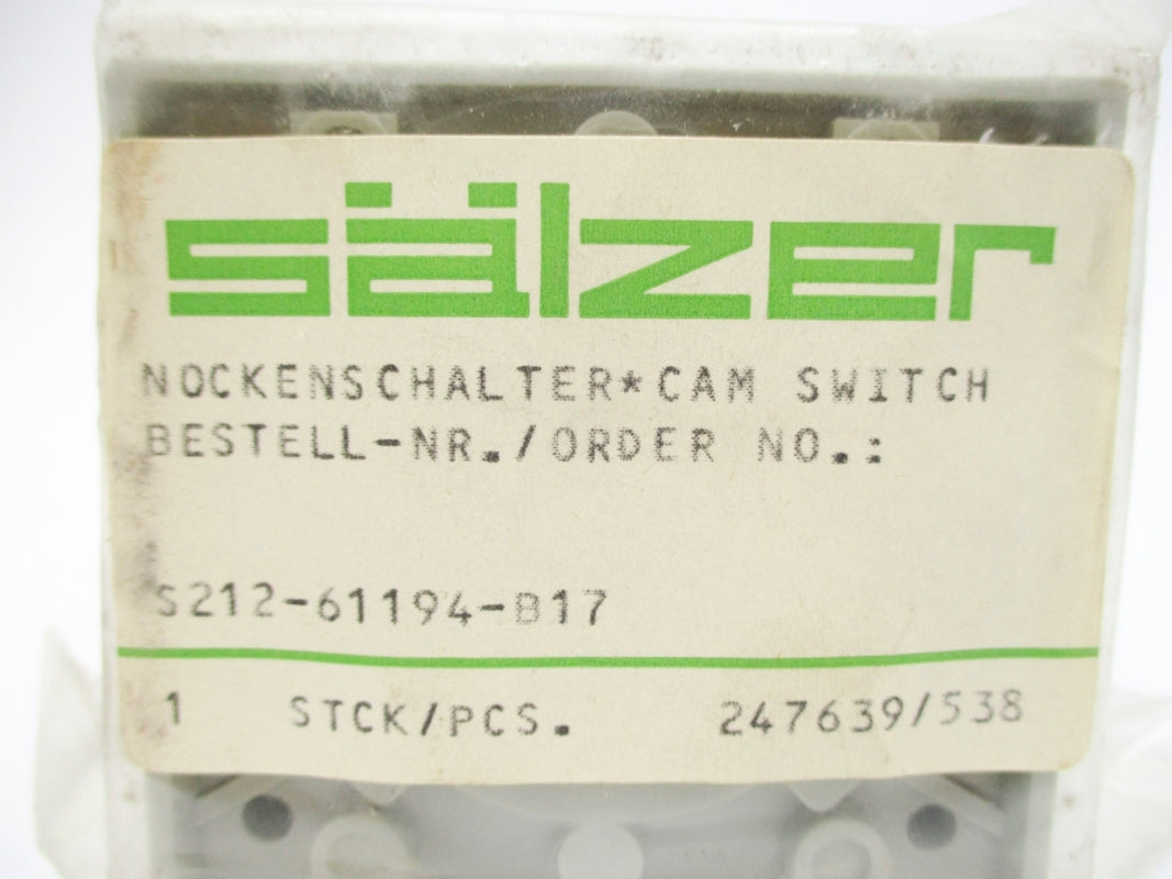 SALZER S212-61194-B17 NSMP