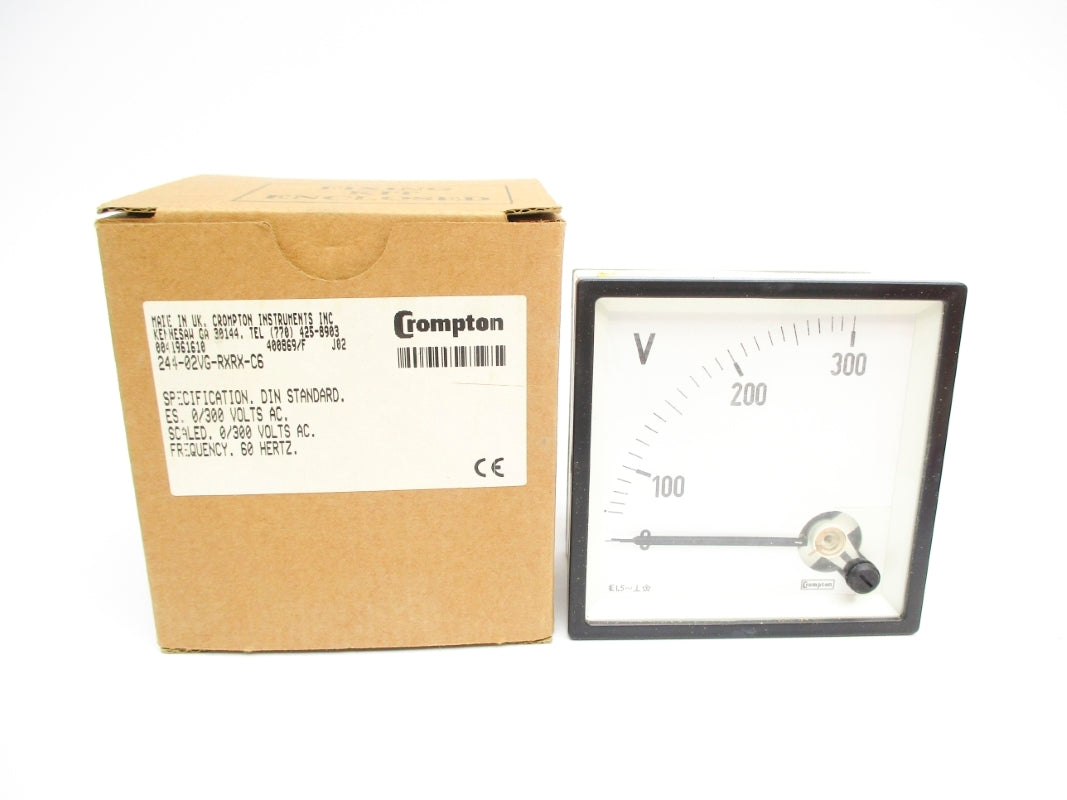 CROMPTON 244-02VG-RXRX-C6 0-300VAC NSMP