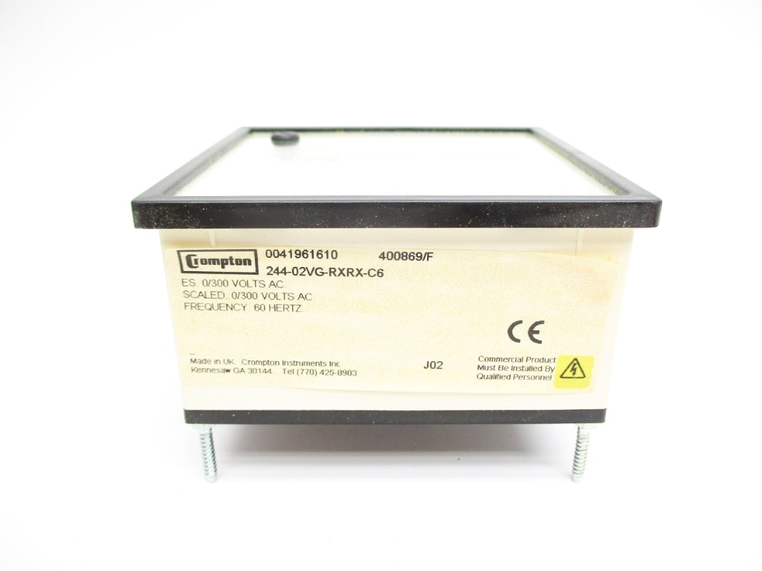 CROMPTON 244-02VG-RXRX-C6 0-300VAC NSMP