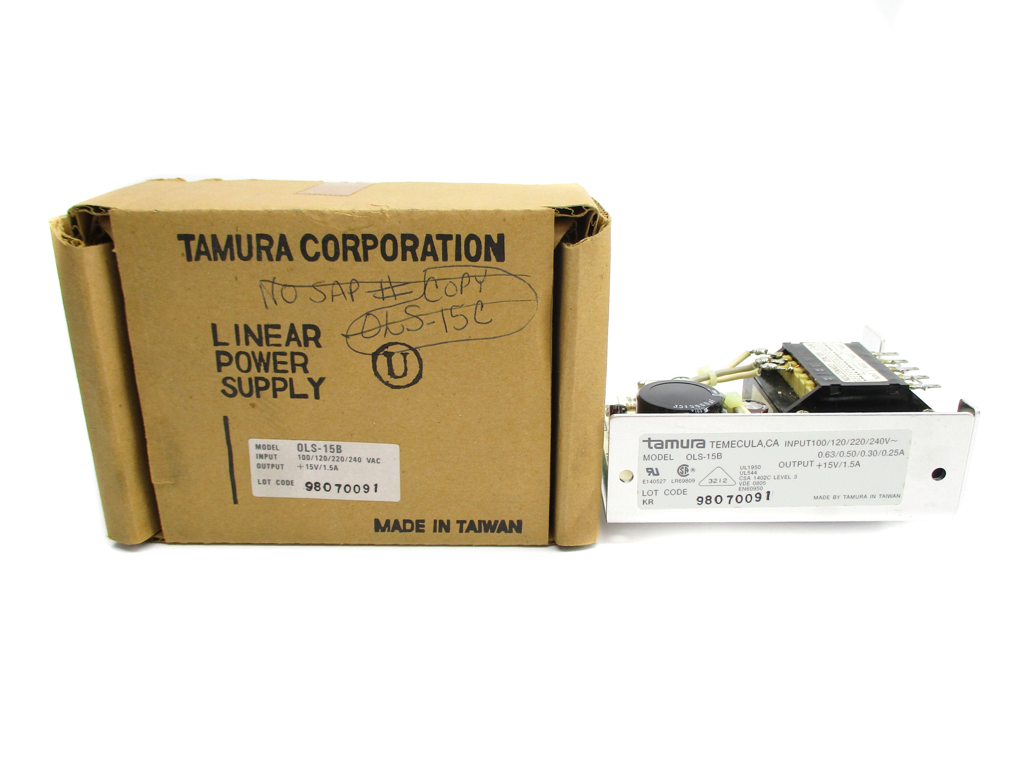 TAMURA CORPORATION OLS-15B NSMP